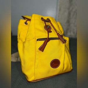 Dooney & Bourke IN619 Yellow Nylon backpack